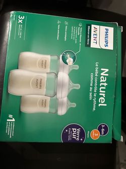 Baby Philip avent glass bottles NEW