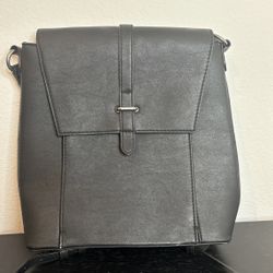 Black Purse Bag Backpack Universal Threads Good Co. With Handle Adjustable Straps