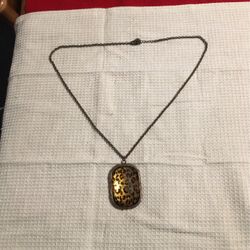 Beautiful Statement Animal Print Necklace