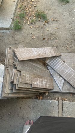 Used Mosaic Floor Tiles Lot
