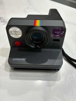 Black Polaroid Camera