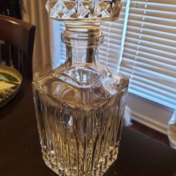 Vintage Decanter Tuilleries Villandry Collection By CRISTAL D'ARQUES-Durand