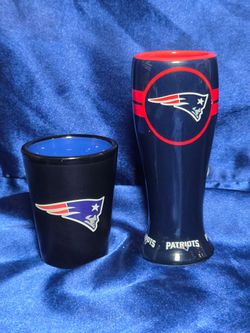 New England Patriots Shot Glass Set