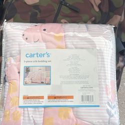 Girls Crib Bedding Set