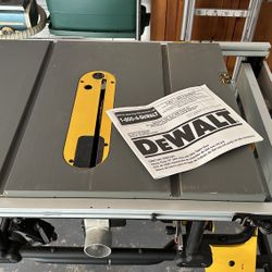 Dewalt Table Saw + Stand