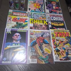 11 Comics And Shot Glass Set* All For $10