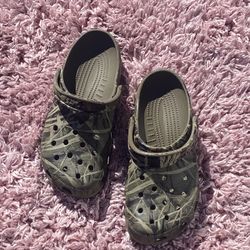 Forest Camo Crocs