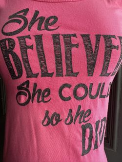 Pink Tank Top New