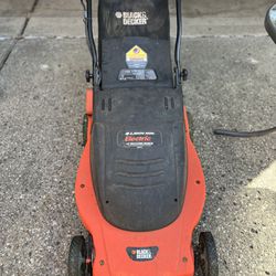 Electric Lawnmower 19 Inch Black And Decker