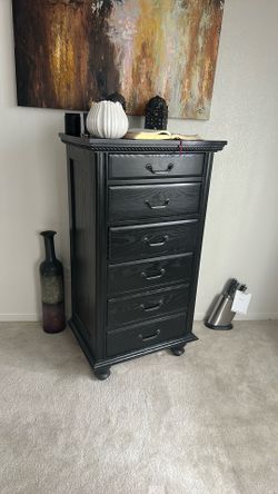 Authentic Restoration Hardware Tall Dresser – Solid Wood