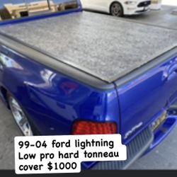 Ford Lightning Tonneau Cover Low Pro Fiberglass 