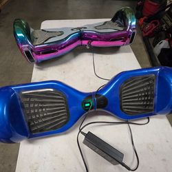 Two Hoover Boards and charger