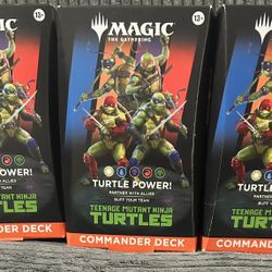 Teenage Mutant Ninja Turtles, Commander Deck For Magic The Gathering