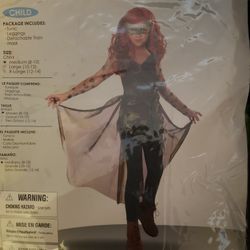 Girls Poisen Ivy Halloween Costume