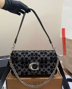 Coach Crystal Tabby Crossbody Bag 