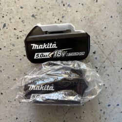 Makita Battery S   Ah 5    2 Pack 