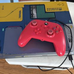 Microsoft Xbox One X 1TB Console Gaming System Cyberpunk W/pink Controller