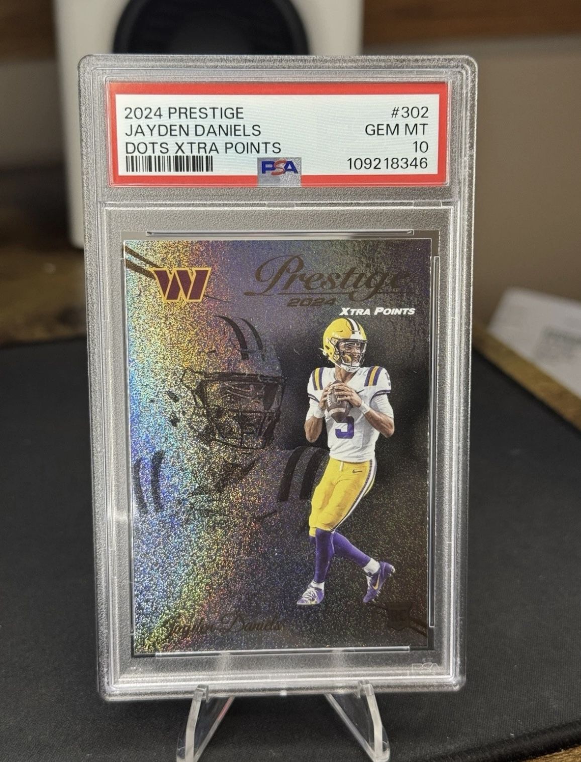 Jayden Daniel’s Dots Xtra Points Psa 10