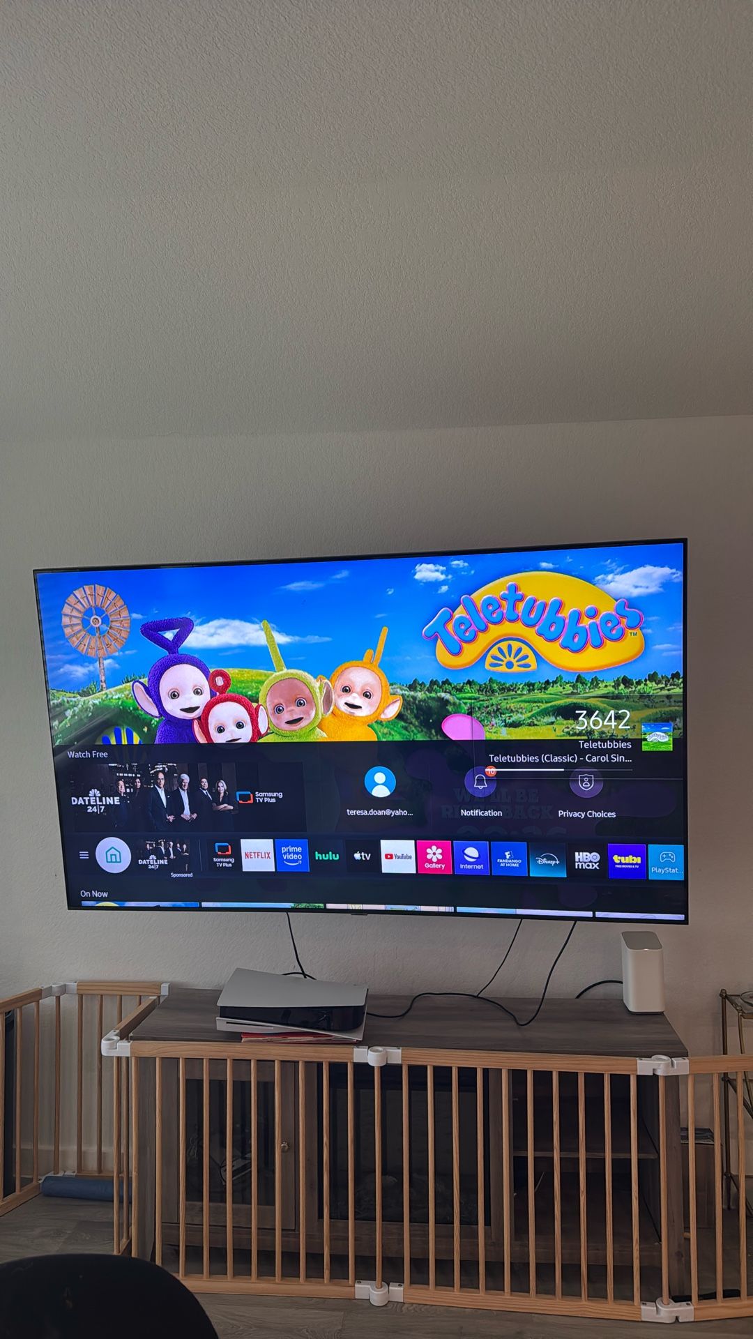 75” Flat Screen Tv OBO