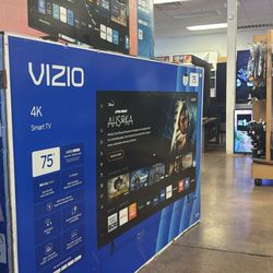 75 Inch Vizio 4K LED Smart TV - HUGE SALE! 