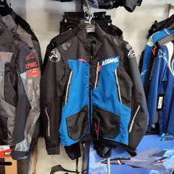 Alpinestars Off-road Waterproof Windbreaker Jacket Special Deal Size Medium $150