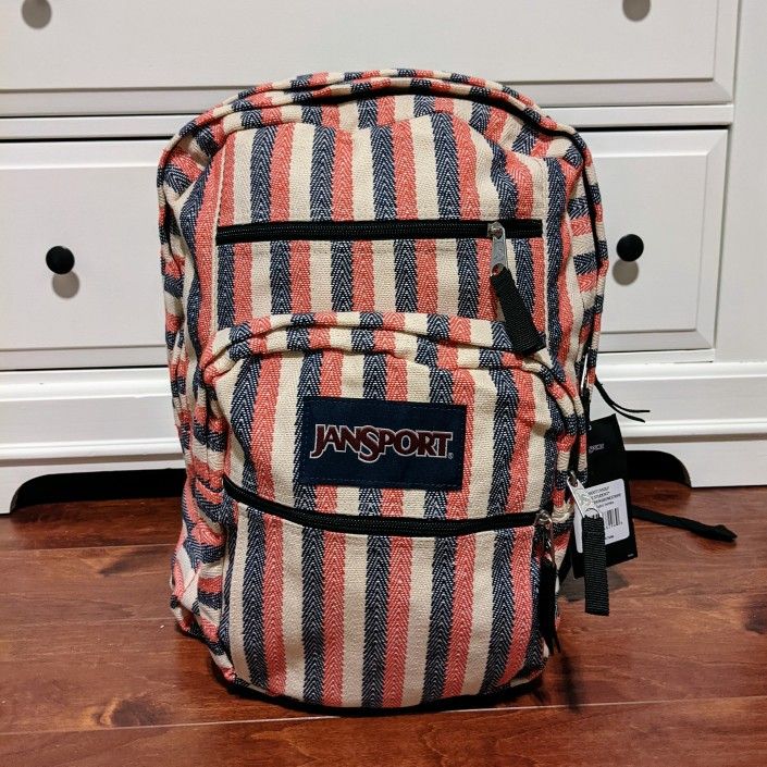 Jansport Backpack Student Backpacks School Carrying Bag Large Canvas Bags