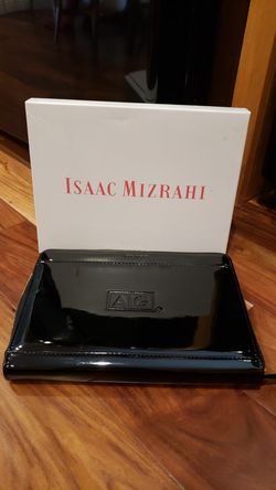 Isaac Mizrahi Zipper Tablet Case with notepad and credit card storage