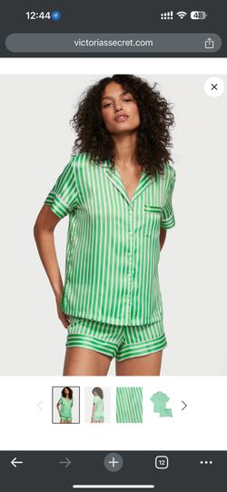 Vitoria Satin Short Pajama Set