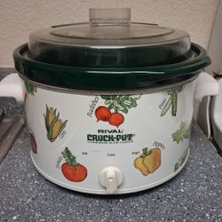 Rival Slow Cooker 4 QT Pickup Between 2;00-10:45 Pm Rainbow/charleston Cash Only Need Gone Moving Read Description 