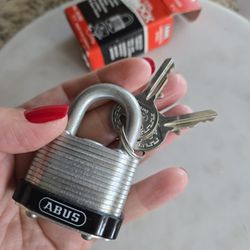 ABUS new Lock No. 41/40 With 2 Keys