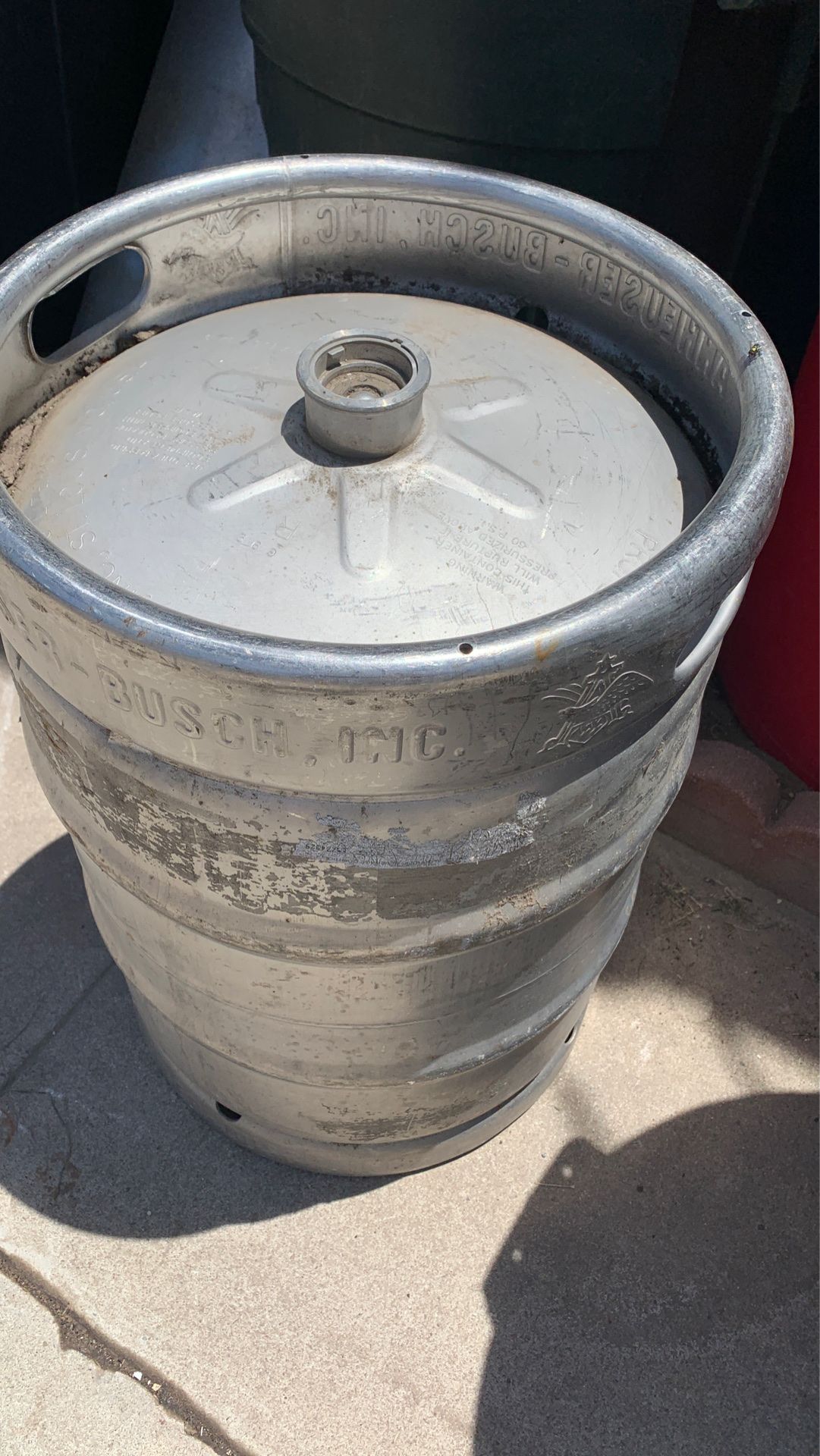 Old beer keg