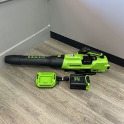 Greenworks 60v Electric Leaf Blower 630CFM