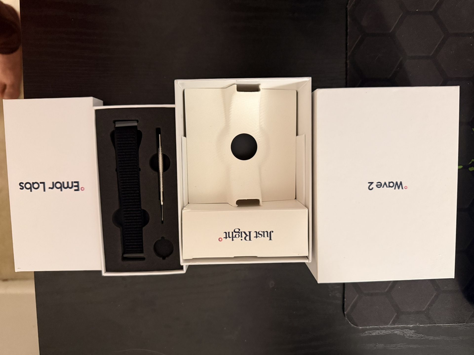 Embr Wave Cooling Bracelet, Black