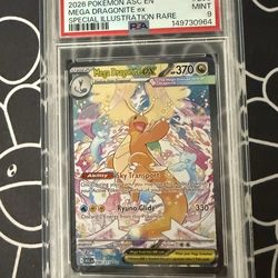 Pokemon Mega Dragonite PSA 9