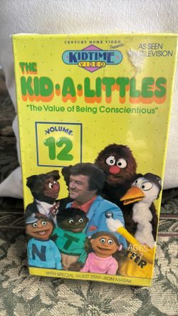 KIDTIME VIDEO, VOLUME 12, KID A LITTLES VIDEO
