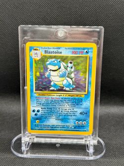 Blastoise Base Set Holo