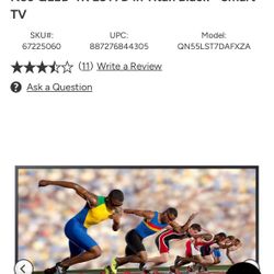 Samsung Terrace Outdoor Smart TV. Like New