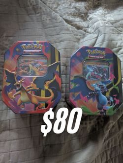 Pokemon Charizard X and Y Tin, New And Sealed