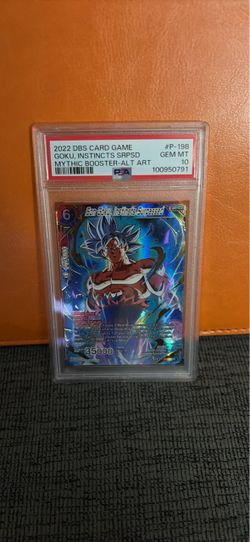 DBS Son Goku, Instincts Surpassed #P-198 PSA 10 Gem Mint