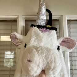 Unicorn Onesie In Size Small. Zipper Up Closure 