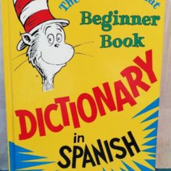 Dr Seuss The Cat In The Hat Dictionary In Spanish Book