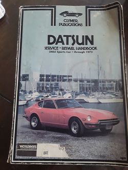1972 Datsun Manuel