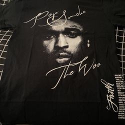 Pop Smoke x Vlone Faith T-Shirt 