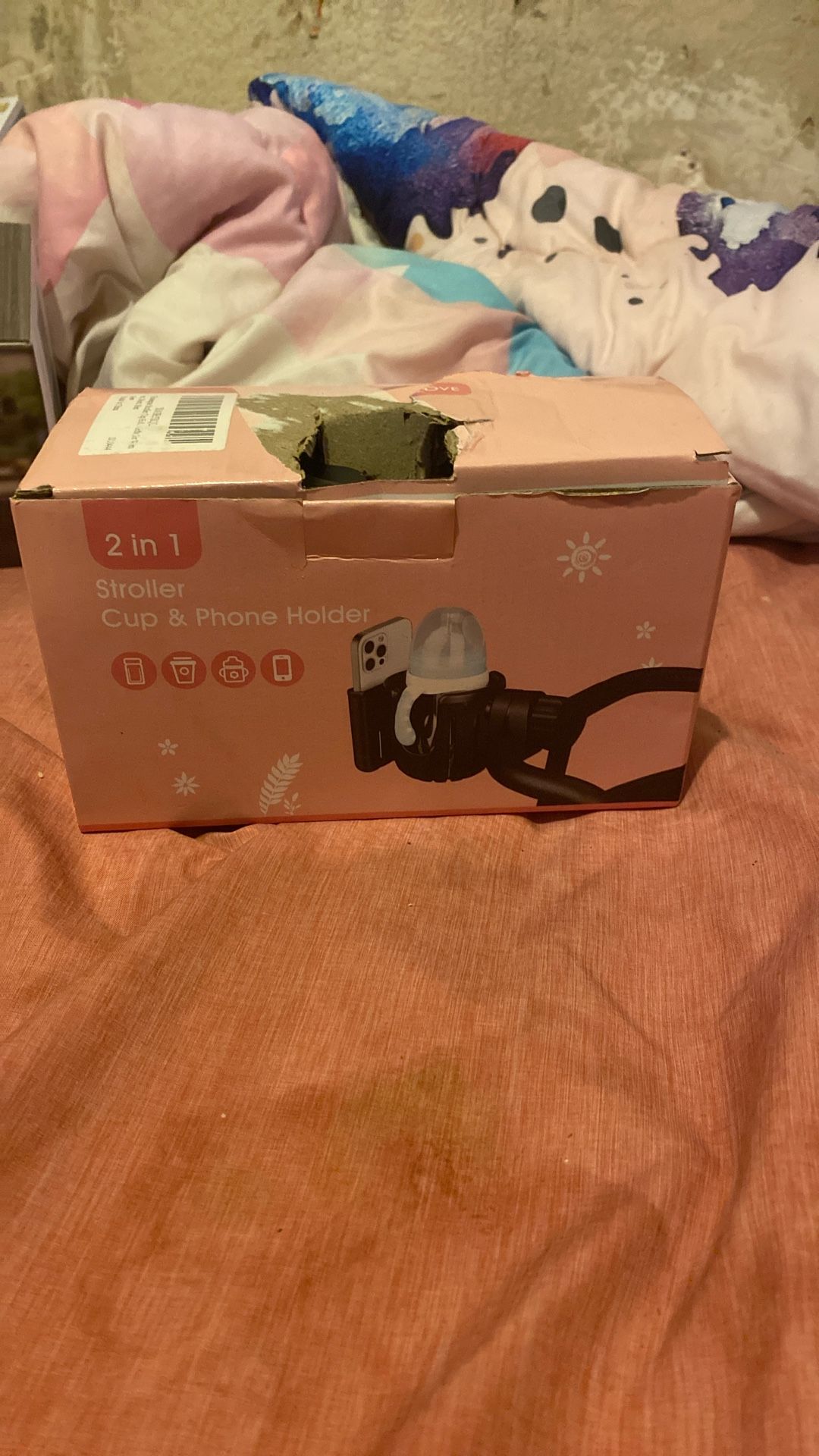 2 In 1 Stroller Cup And Phone Holder