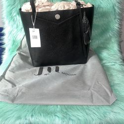 NWT Jessica Moore Essentials Pebbled Leather Tote bag 12 x 15