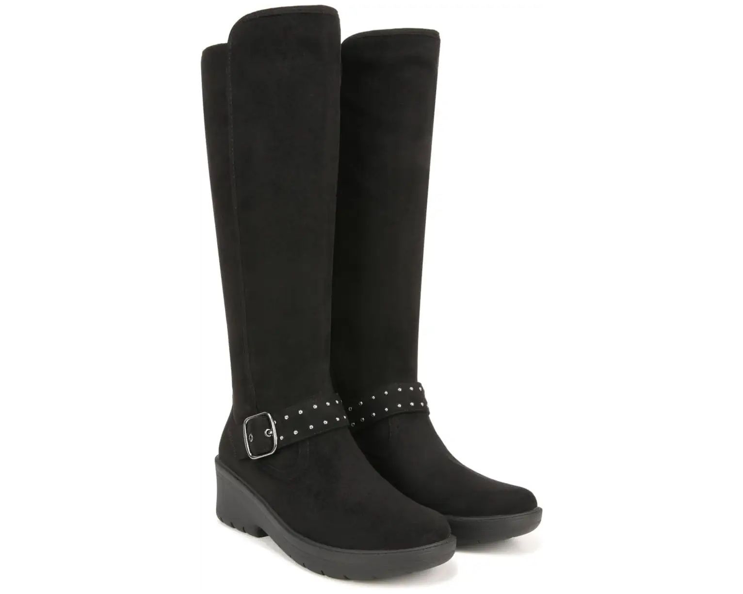 Bzees Brandy Black Knee-High Boots