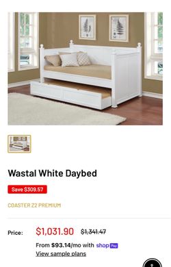 Trundle bed twin