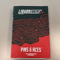PINS AND ACES LIQUOR STICK 2.0 - RED - Like New