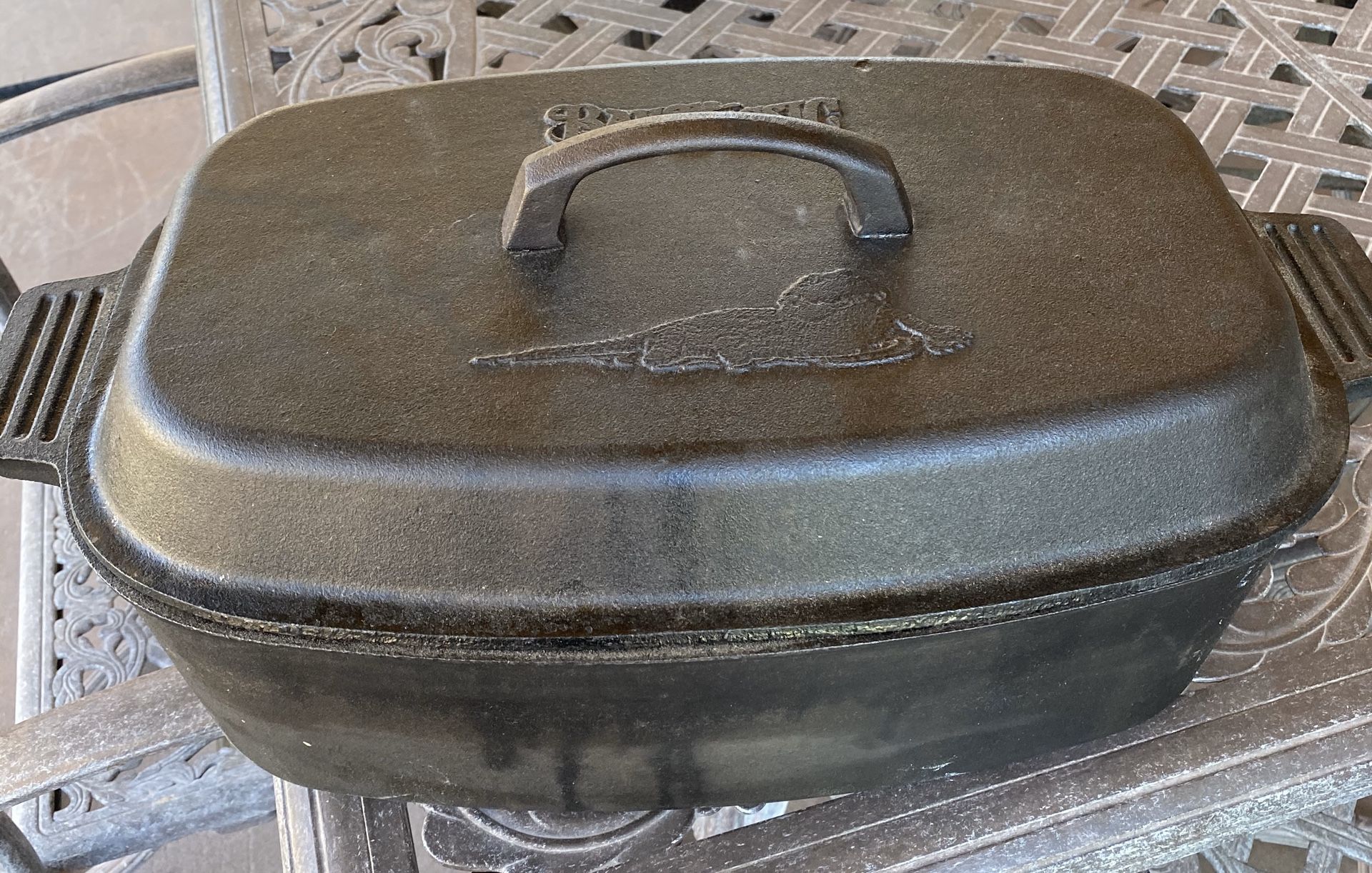 Cast Iron Bayou Classics 17 Quart Roaster