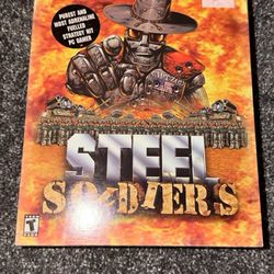 Steel Soldiers PC Video Game Rated T For Teen Vintage Classic Used Pre Owned ESR